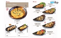 Thiết kế menu món Nhật