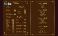 Thiết kế menu Bar-KaraOke