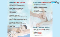 Thiết kế menu Spa