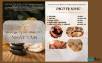 Thiết kế menu Spa