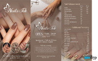 Thiết kế menu Spa